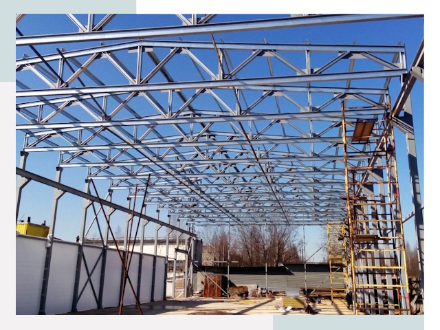 Строительство цехов в Мценск от 608 руб. под ключ