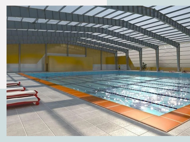 Строительство крытых бассейнов в Мценске