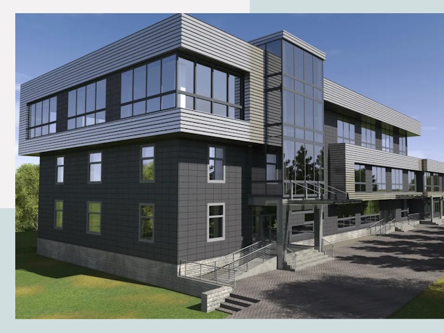 Административные здания в Мценске