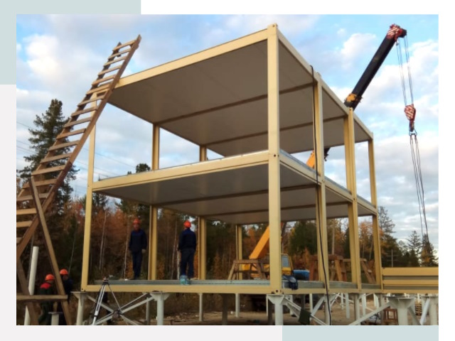 Строительство модульных здания Мценск