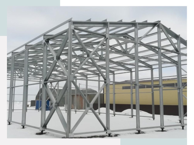 Каркасные ангары в Мценске