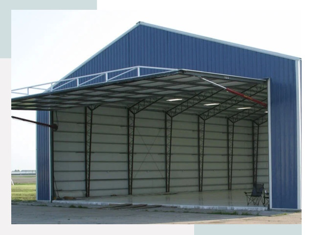 Прямо стенные ангары в Мценске