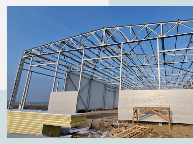 Утепленные ангары в Мценск от 608 руб. за м²