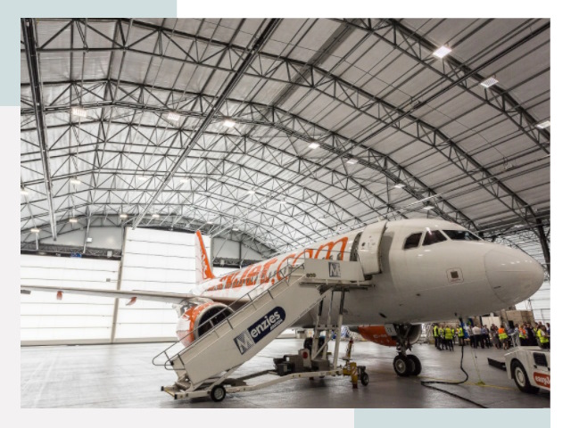 Авиационные ангары в Мценске