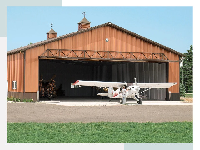 Ангары для самолетов в Мценске