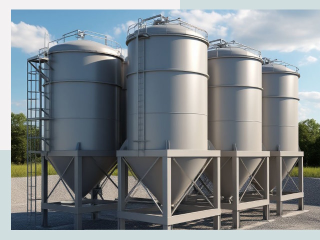Металлические силосы от СтальСтрой-Мцн по цене 608 руб.
