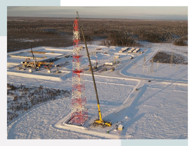 Мачты связи в Мценске