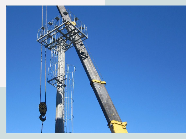 Монтаж осветительных мачт в Мценск от 608 руб.