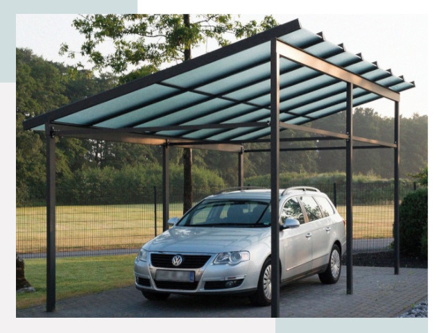 Навесы для автомобилей в Мценске