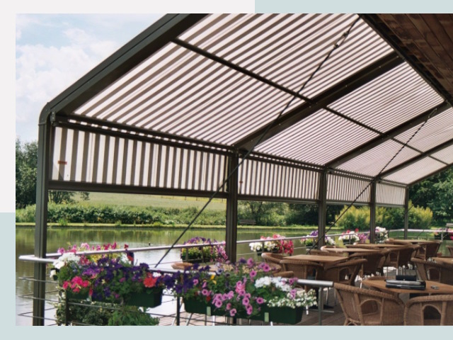 Элегантные навесы для кафе от 608 руб в Мценск