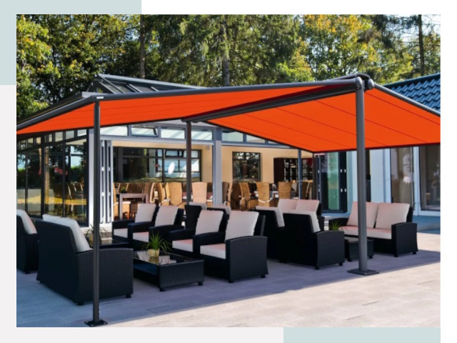 Навесы для кафе и ресторанов в Мценске