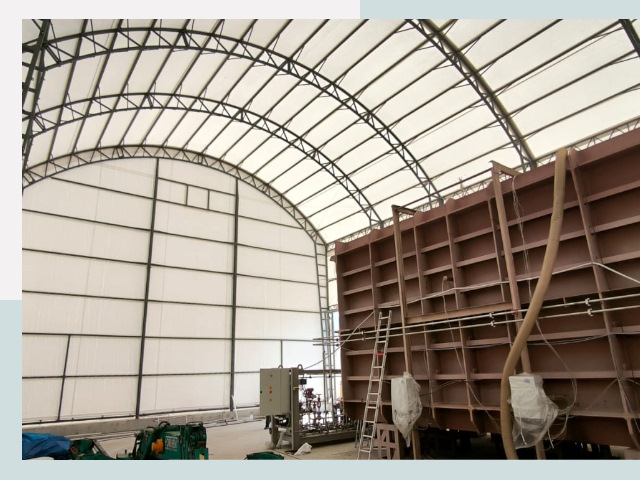 Оснащение ангаров в Мценске от 608 руб. - Надежно и быстро