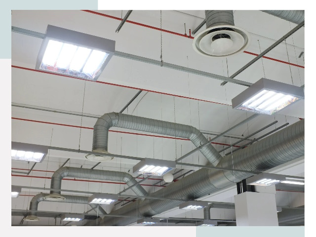 Вентиляция ангаров в Мценске