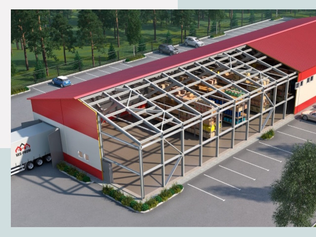 Проектирование ангаров в Мценске от 608 руб.