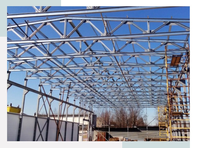 Металлокаркасы для складов в Мценске